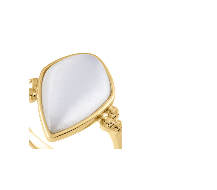 Anillo Eclipse de la Colección Sara Carbonero/blanco