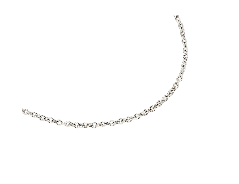 Collar Midi Baseforcat- Plateado