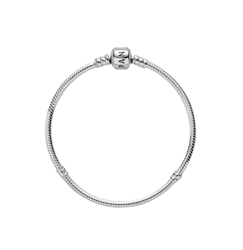 Pulsera Moments Cadena de Serpiente con Cierre de Barril