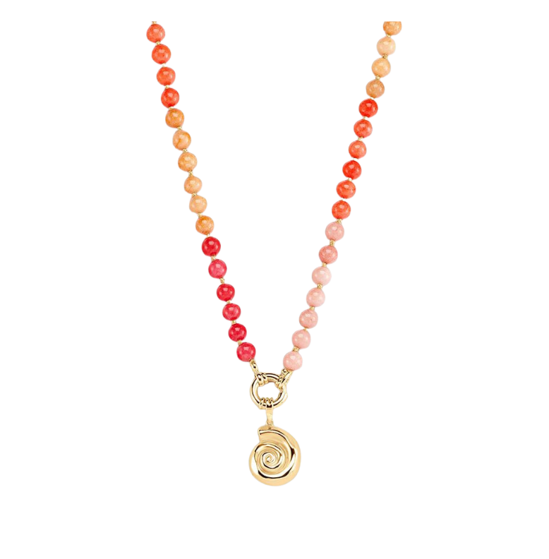 COLLAR CORTO TIARE MULTICOLOR / ORO