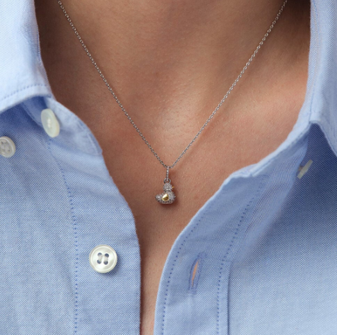 Colgante TALISMANS Cristal / Platead