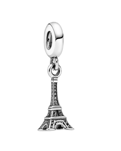 Charm Colgante Torre Eiffel Plata de primera ley