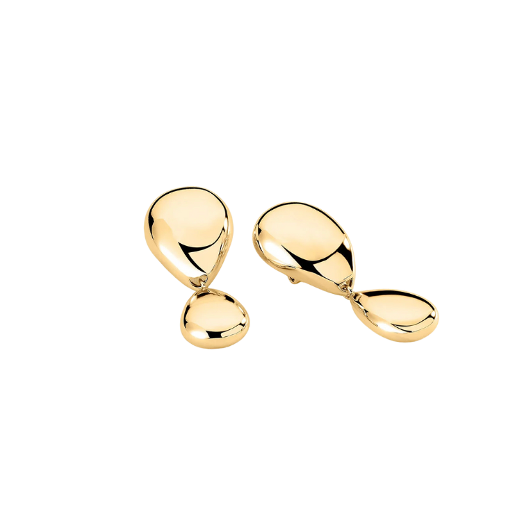 Pendientes largos DANAE Dorado