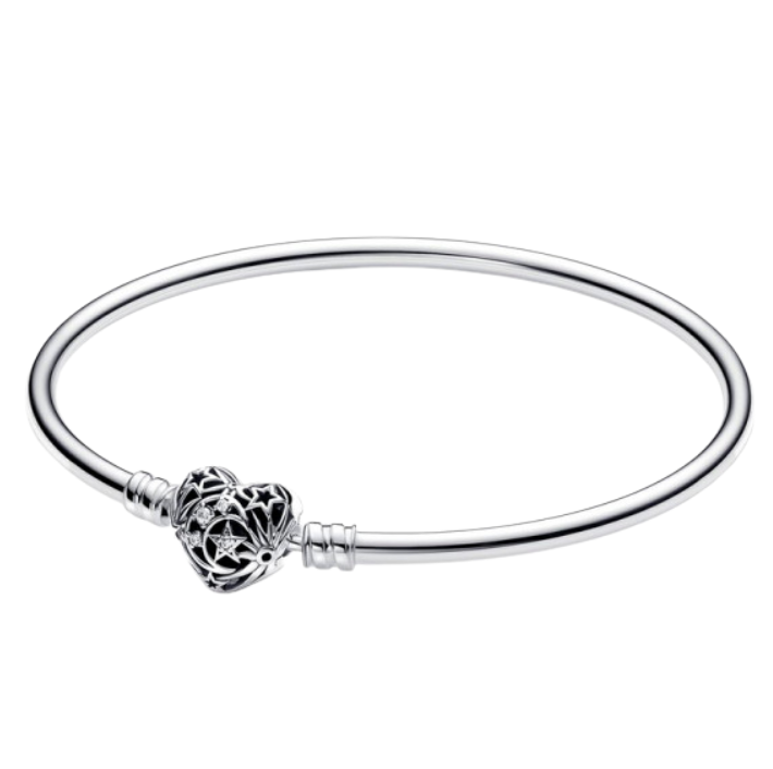 Pulsera con cierre de corazón digital